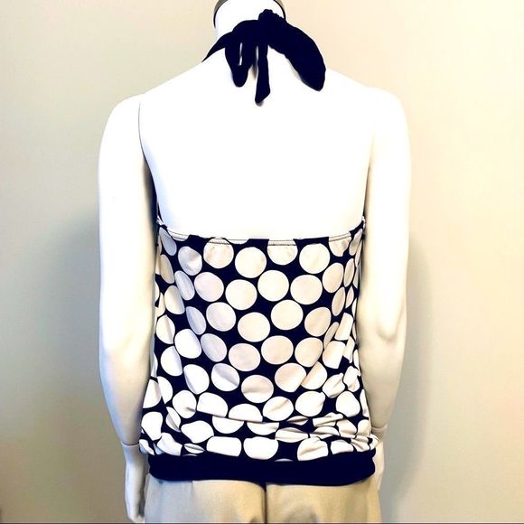 BCX Black and White Halter Top - Picture 3 of 6